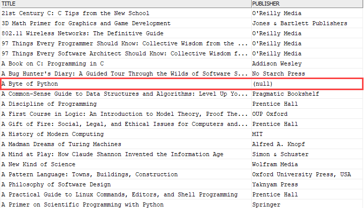 db2 left join example