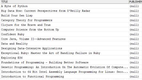 db2 left join find missing rows